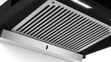 Bosch Series 4 60cm Wall-Mounted Chimney | 730 m³/hr Suction | Touch Control | 4 Speed Settings | LED Lighting | Matt Black - DWGA68G60I