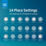 Voltas Beko 14 Place Settings (DF14W, White, Inbuilt Heater)