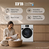 IFB 6 Kg 5 Star with 9 Swirl Wash, Steam Refresh, Eco Inverter Motor, DeepClean® Ai Powered Fully Automatic Front Load Washing Machine (DIVA GXN 6010 CMS, 2X Power Steam®,Inbuilt Heater, Grey)