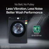 LG FX1412A5ED 12 Kg 5 Star AI DD Fully Automatic Front Load Washing Machine with Steam Wash, TurboWash™ 360°, EzDispense™, Wi-Fi & Essence Graphite (2026 Model)
