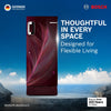 Bosch 207 L, 4 star, Direct-Cool Single Door Refrigerator | 18 Hrs Cooling Retention | 2.5X Faster Cooling | Spacious Multi Box | XL Dry Storage | SuperFreeze (2026 model, CST20W34VI, Feather Wine)