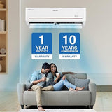 Voltas 1.5 Ton 3 Star Fixed Speed Split AC (Copper, LED Display, Anti-dust Filter,183 Vectra Prism-1, White)