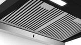 Bosch 60 cm Self Clean Technology glass Kitchen Chimney (HOOD DWBA68G60I, Oil collector Filter technology, Touch Control, Black)