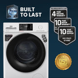 IFB 8 Kg 5 Star Powered by AI with 9 Swirl Wash, WiFi, Fully Automatic Front Load Washing Machine (Senator SXN 8014, Steam Refresh Program with Eco Inverter, Rich Silver)
