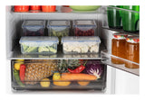LG GLB3426BDPZ 340L 2 Star Frost Free Bottom Freezer Refrigerator with Smart Inverter Compressor, Door Cooling+, AI ThinQ Wi-Fi, Convertible, Shiny Steel (2026 Model)