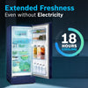 Bosch 187 L, 4 star, Direct-Cool Single Door Refrigerator | 18 Hrs Cooling Retention | 2.5X Faster Cooling | Spacious Multi Box | XL Dry Storage | SuperFreeze (2026 model, CST18B24VI, Sevian Blue)
