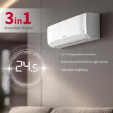 Hitachi 1.5 Ton 3 Star, New Star rated, Inverter Split AC(Copper, Smart View Display, 4 Way Swing,RAS.D318PCD3BT1, White)