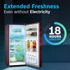 Bosch 187 L,3 star,Smart Inverter, Direct-Cool Single Door Refrigerator|18 Hrs Cooling Retention|Largest Vegetable Box|Extra Beverage Space |2.5x Faster Cooling (2026 Model,Wine flower,CST18W23EI)