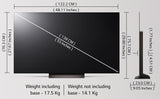LG 139 cm (55 Inches) OLED C4 Series 4K Ultra HD (3840 x 2160) Smart webOS OLED TV OLED55C46LA