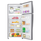 LG 506 L 1 Star Frost Free Inverter Wi-Fi Double Door Refrigerator (GN-H702HLHM, Platinum Silver3, With Hygiene Fresh+ & Door Cooling+)