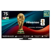 Hisense 189 cm (75 inches) U8Q Series 4K Ultra HD Smart Mini LED PRO TV 75U8Q (Black)