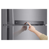 LG 506 L 1 Star Frost Free Inverter Wi-Fi Double Door Refrigerator (GN-H702HLHM, Platinum Silver3, With Hygiene Fresh+ & Door Cooling+)