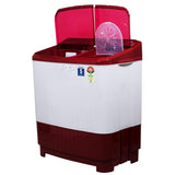 Panasonic 7 kg 5 Star Semi-Automatic Top Loading Washing Machine with Powerful Motor (NA-W70B5RRB, Red, Active Foam System)