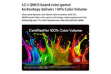 LG QNED82BXA 75 Inch QNED evo AI Mini LED 4K Smart TV (2026), 144Hz VRR, Dolby Vision, webOS 26