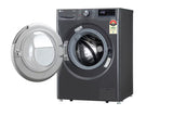 LG FHP1410Z3M Vivace Premium 10 Kg 5 Star AI Direct Drive™ Fully Automatic Front Load Washing Machine with 1400 RPM, Smart Fabric Care & Middle Black