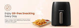 Crompton Ameo 4.2L Digital Air Fryer | 1400W Quick Fry Technology | Oil-Free Healthy Cooking | Super Helix Heating Element | Digital Display with Indian Preset Menus