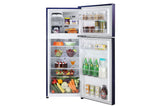 LG 242L 2 Star Frost-Free Double Door Refrigerator with Smart Inverter Compressor, Multi Air Flow, Auto Smart Connect™ & MOIST ’N’ FRESH, Blue Charm (GL-N292BBCY)