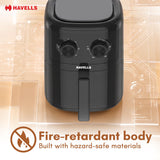 Havells Prolife Aero 4.2L Air Fryer | 6-in-1 Cooking | 85% Less Oil | AeroCrisp Technology