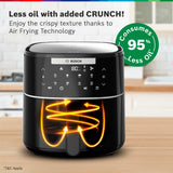 Bosch Crispmaxx Air Fryer 4.0L MAF240B5IN | 1350W Digital Touch Air Fryer with Baking Tray