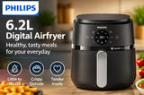 Philips 6.2L Digital Airfryer NA239/01 – Rapid Air Technology, Healthy Cooking & Digital Touchscreen