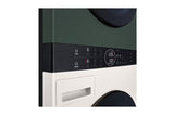 LG 13/10kg WashTower™ Smart Washer Dryer in Beige and Green Color,5 Star(Washer) FWT1310BG