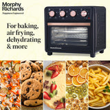 Morphy Richards AirCrisp 25 Litre Air Fryer Oven| In built Air Fryer and OTG| Capacity - 25L|Product Warranty - 2 Years|Black and Rose Gold