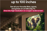 LG 217cm (86) 4K QNED 8GA MiniLED Smart TV with aplha 8 AI Processor 4K Gen2