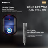 Havells Instanio Prime 15L Storage Water Heater(Geyser)|Faster Heating|Safer to use|Saves electricity|Engineered for Hard Water|Color Changing LED Indicator|Anti Rust Tank|Heavy Duty Heating Element