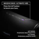 Sony New Launch ULT Field 7 Wireless Bluetooth Portable Speaker with 30Hrs Battery, ULT Button(2 Modes) for Massive Bass, Comfortable Handle,Colourful Light,Waterproof,Dustproof,Karaoke,Party Connect