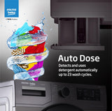 Voltas Beko 8.0kg, Inverter, 5 Star Front Load Washing Machine (WFL8014VTAP, Anthracite), Auto Dosing,Stain Expert