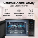 Samsung 28L, Convection Microwave Oven with Curd Making(MC28A5013AK/TL, Black, 10 Yr warranty)