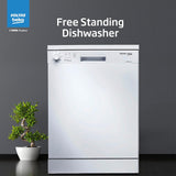 Voltas Beko 14 Place Settings (DF14W, White, Inbuilt Heater)