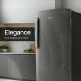 Godrej 185L 5 Star with 5 Years Comprehensive Warranty New Launch| 24 Days Farm Freshness | 16L Jumbo Vegetable Tray | Advanced Inverter Technology Single Door Refrigerator(RD EMARVEL 215EN THI FS ST)