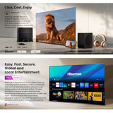 Hisense 43Q6Q 43-Inch 4K UHD QLED Smart TV with Dolby Vision & Atmos, AI Upscaling, Game Mode Plus & Alexa Built-in