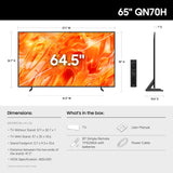 Samsung 65-Inch Class Neo QLED QN70H (2026 Model, 65Q70H) Quantum Mini LED, 100% Color Volume with Quantum Dot, NQ4 AI Processor, 4K Upscaling, Color Booster Pro, AI Sound Controller, Alexa Built-in - QA65QN70HAUL
