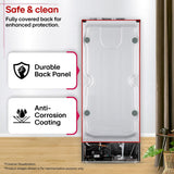 LG 446L 1 Star Frost Free Double Door Convertible Refrigerator with Door Cooling+™, Smart Inverter Compressor, Smart Diagnosis™ & Ebony Sheen (GLT4416CCES)