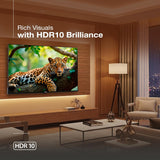 Hisense 215 cm (85 Inch) 4K Ultra HD Smart QLED TV | Quantum Dot Display | Dolby Vision & Dolby Atmos | AI 4K Upscaler | Game Mode Plus | Voice Control | 85Q6S