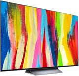 LG 55 Inch OLED 4K Smart TV 55C2, Dolby Vision IQ, 120Hz, WebOS, Dolby Atmos (Open Box / Without box)