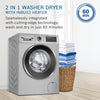 Bosch 10.5/6 KG Inverter Fully Automatic Front Load Washer Dryer with LED TOUCH DISPLAY (WNA264U9IN,Silver)