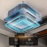 Godrej 2 Ton 2 Star Inverter Cassette AC with 5-in-1 Convertible Cooling, 360° Airflow, Self Clean Technology, R32 Refrigerant & Heavy Duty Cooling (AC 2.0T TR CFC 24M2TG WA 4)