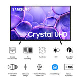 Samsung 50 Inch Crystal 4K Smart LED TV UA50UE81AFULXL | HDR10+, Alexa (Open box / Without box)