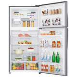 LG 592 L 1 Star Frost Free Inverter Wi-Fi Double Door Refrigerator (, GR-H812HLHM, Platinum Silver3, With Hygiene Fresh+ & Door Cooling+)