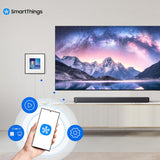 Samsung 400 W True 5.1.2ch Soundbar with Wireless Dolby Atmos | Q-Symphony | Center, Up-Firing & Side-Firing Speakers | Alexa | Wi-Fi | HDMI eARC | Optical in | Bluetooth (HW-Q800H/XL, Black)