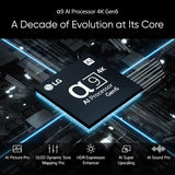 LG 139 cm (55 inches) 4K Ultra HD Smart OLED TV OLED55G3PSA (Black