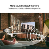 Samsung 300 W 2.1 ch Dolby Audio Soundbar, DTS Virtual:X, Surround Sound Expansion, Bluetooth, Optical in, USB, Wireless Subwoofer (HW-C450/XL, Black)