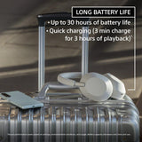 Sony WH-1000XM5 Best Active Noise Cancelling Wireless Bluetooth Over Ear Headphones with Mic for Clear Calling, up to 40 Hours Battery -Black