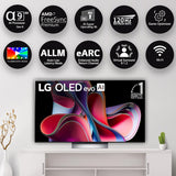 LG 139 cm (55 inches) 4K Ultra HD Smart OLED TV OLED55G3PSA (Black