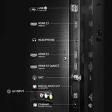Hisense 146cm (58 inches) A6Q Series 4K Ultra HD Smart LED TV 58A6Q (Black)