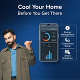 Blue Star 2 Ton 5 Star, New Star Rated, Wi-Fi Smart Inverter Split AC (Copper,4-Way Swing, DigiQ Hepta Sensor, Blue Fins,Turbo Cool, Self Clean Technology (IA522GXUS, White))