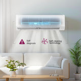 Godrej 1.5 Ton 3 Star, Hot & Cold, 5 Years Comprehensive Warranty, Inverter Split AC (Copper, 2025 Model, 5-In-1 Convertible, AC 1.5T SIH 18ITC3 WYC, White)